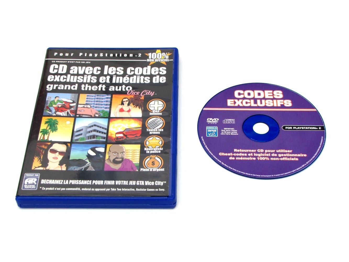 Action Replay spécial GTA Vice city game