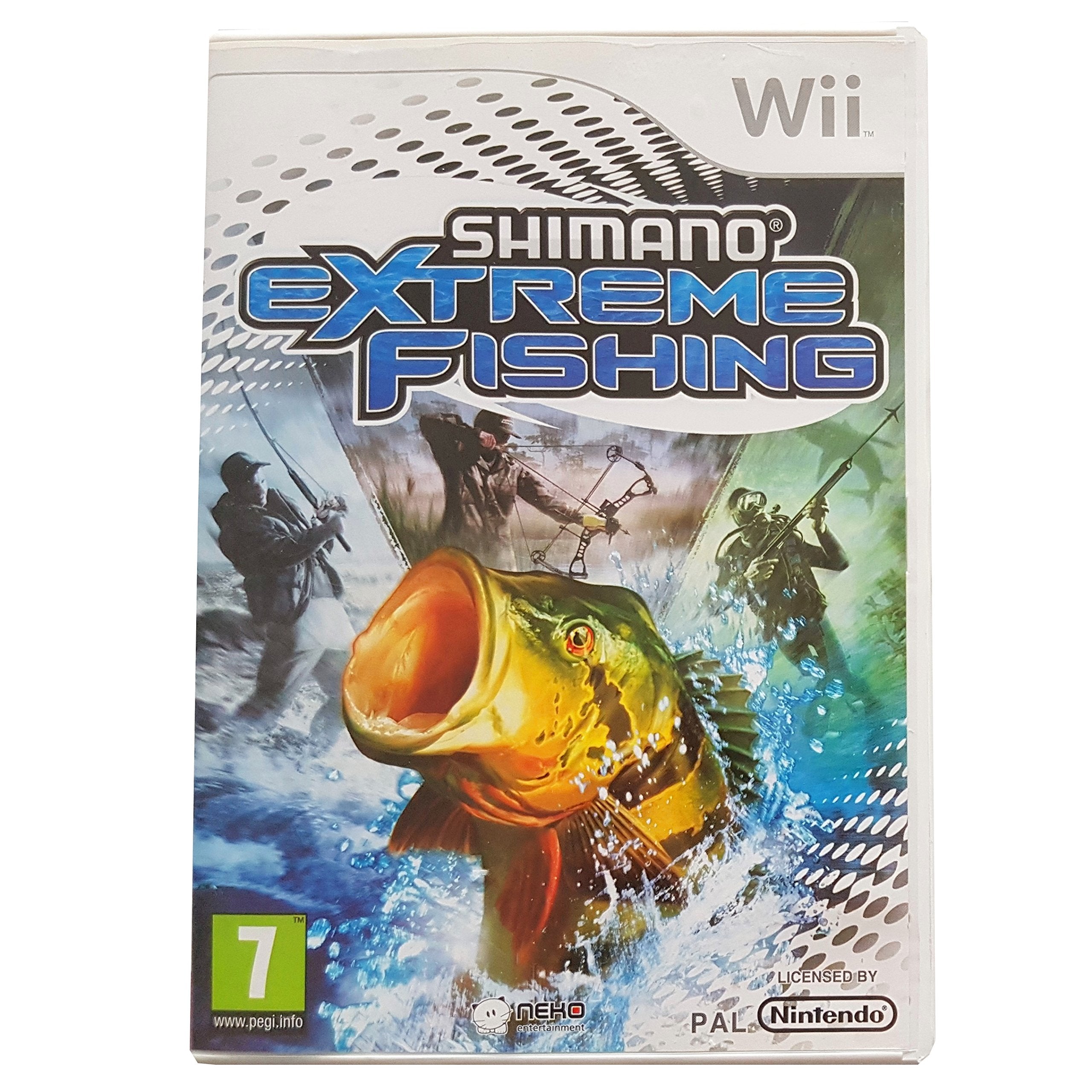 WII Shimano Extreme Fishing Sn game