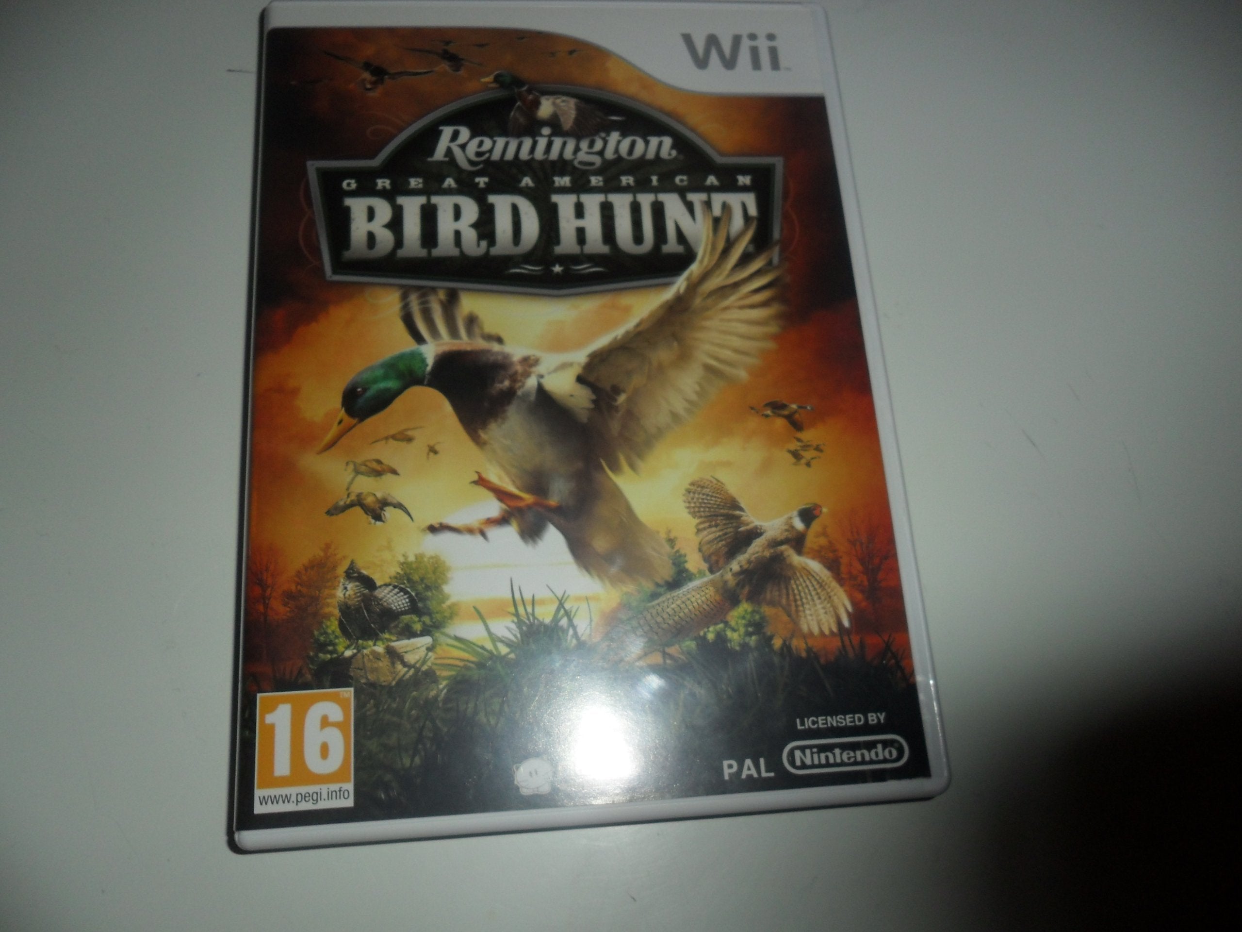 Remington great american bird hunt SANS FUSIL Wii