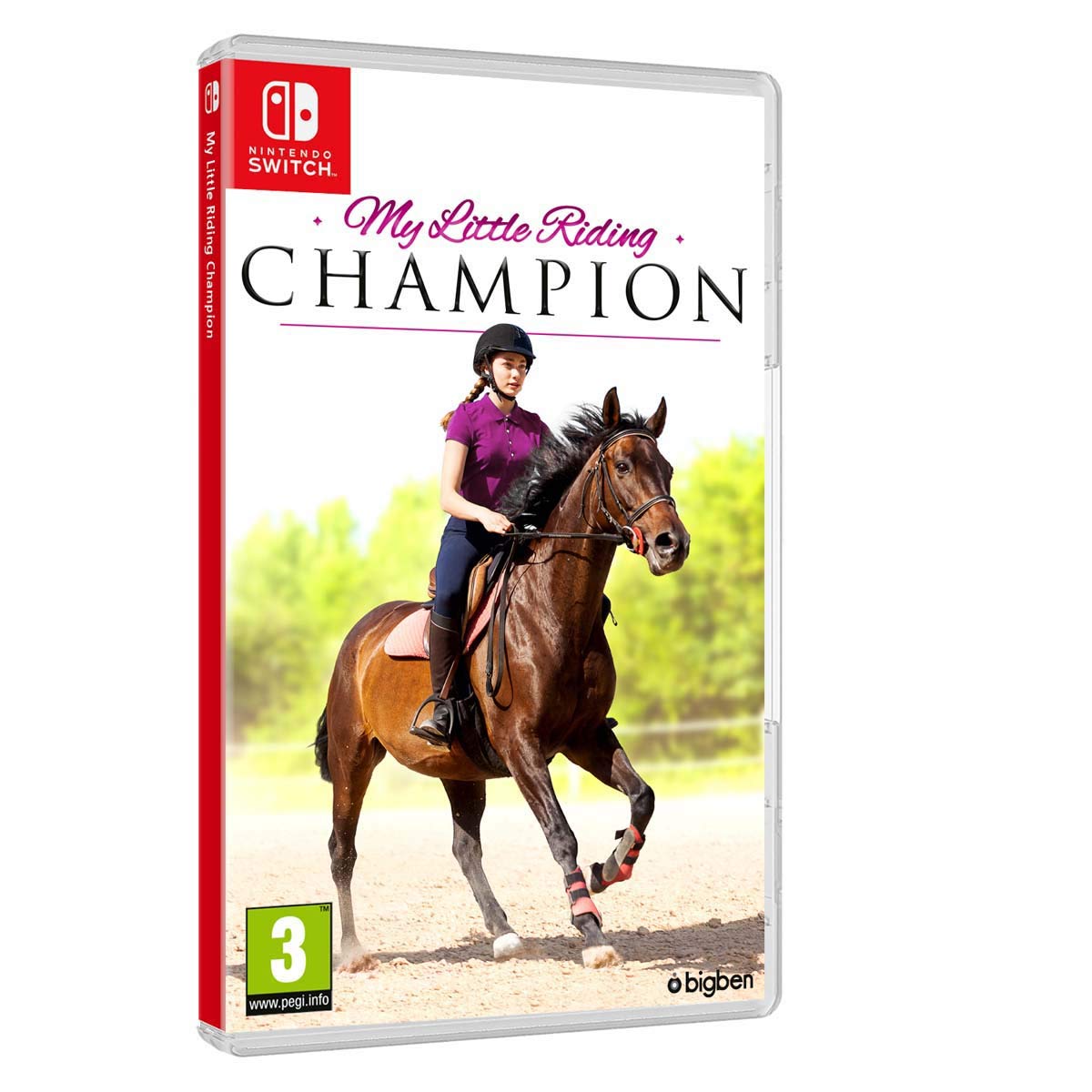 Big Ben - My Little Riding Champion - Brettspiel - Tragbar - Reiten - Klassisch - Unisex - Ab 18 Jahren - 1 Count - Karton - Ohne Montage - Deutsch Nintendo Switch