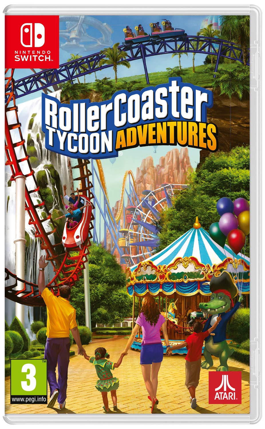 Bigben Interactive RollerCoaster Tycoon Adventures jeu vidéo Basique Nintendo Switch Néerlandais, Français - Jeux vidéos (Nintendo Switch, Simulation, Tout le monde) game