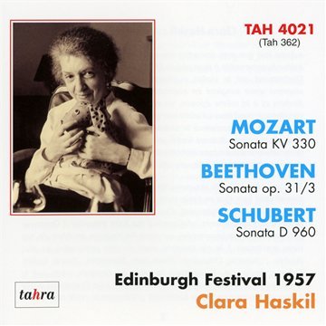 Clara Haskil auf dem Edinburgh-Festival Classical