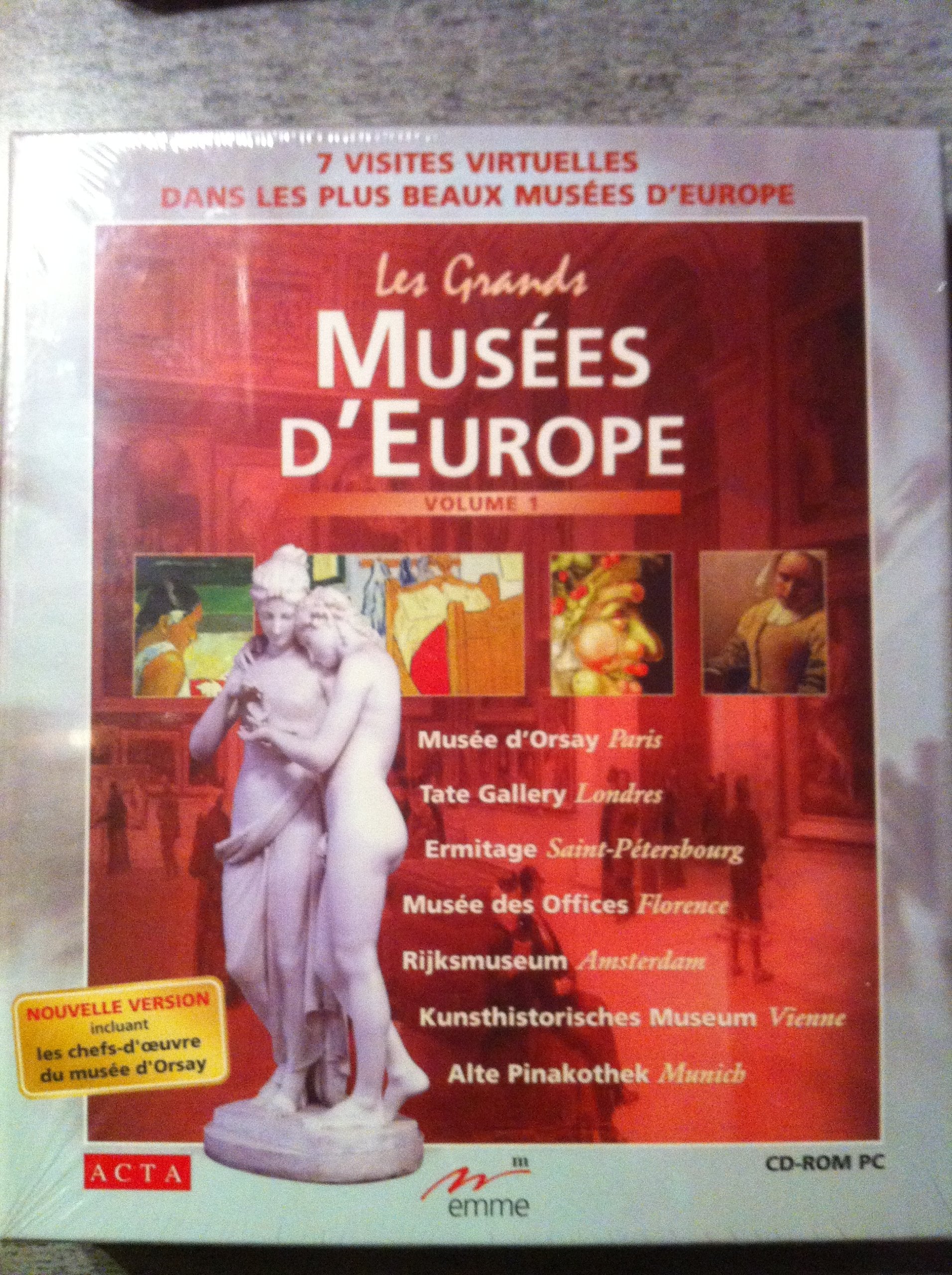 Grands musees europe V.2 vol.1 cdpc (Grands Musées) Books