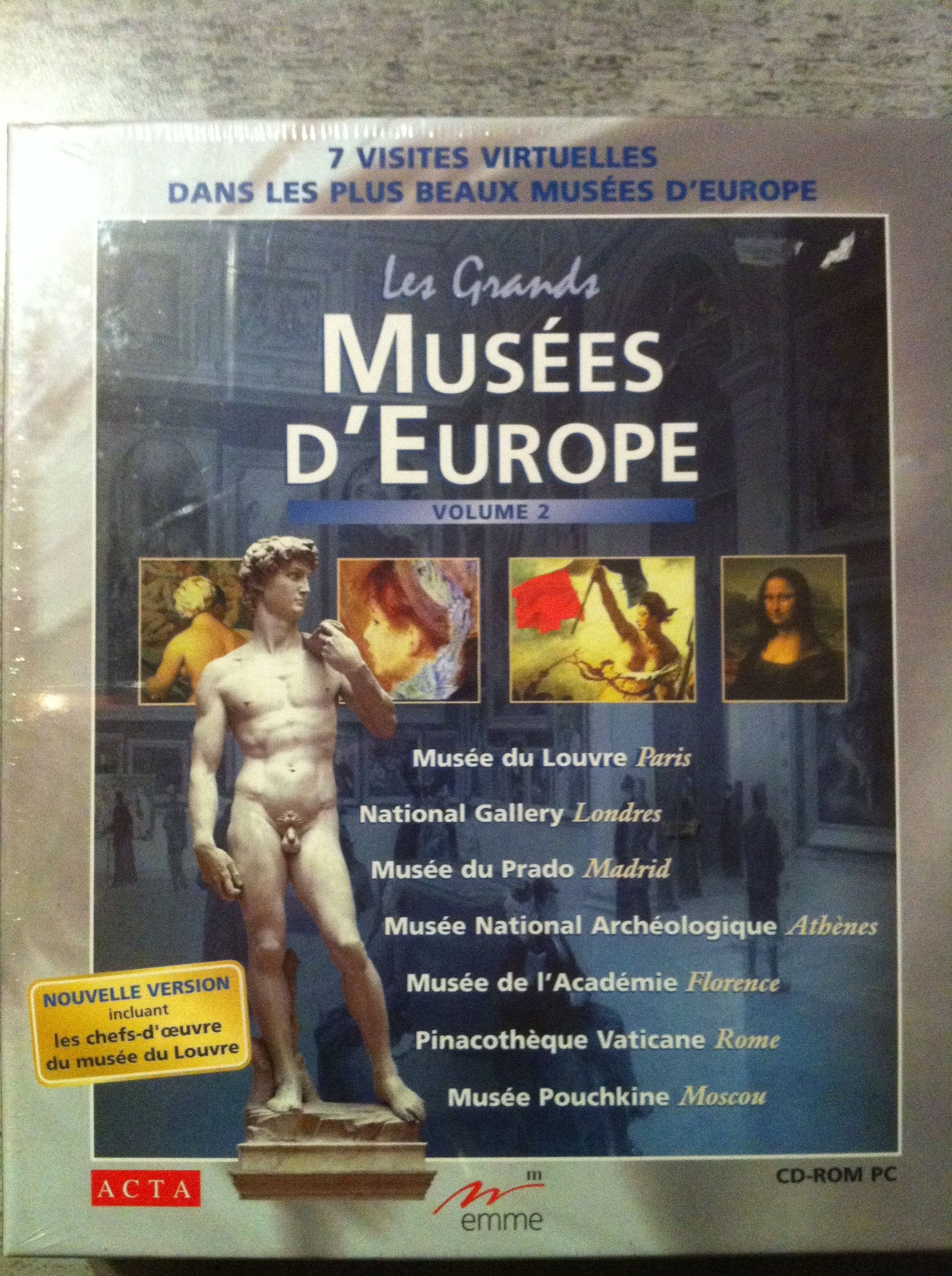 Grands musees europe V.2 vol.2 cdpc (Grands Musées) Books