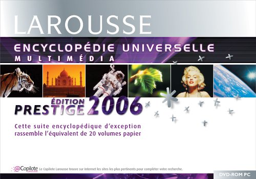 Encyclopédie Universelle Larousse Prestige 2006 DVD software