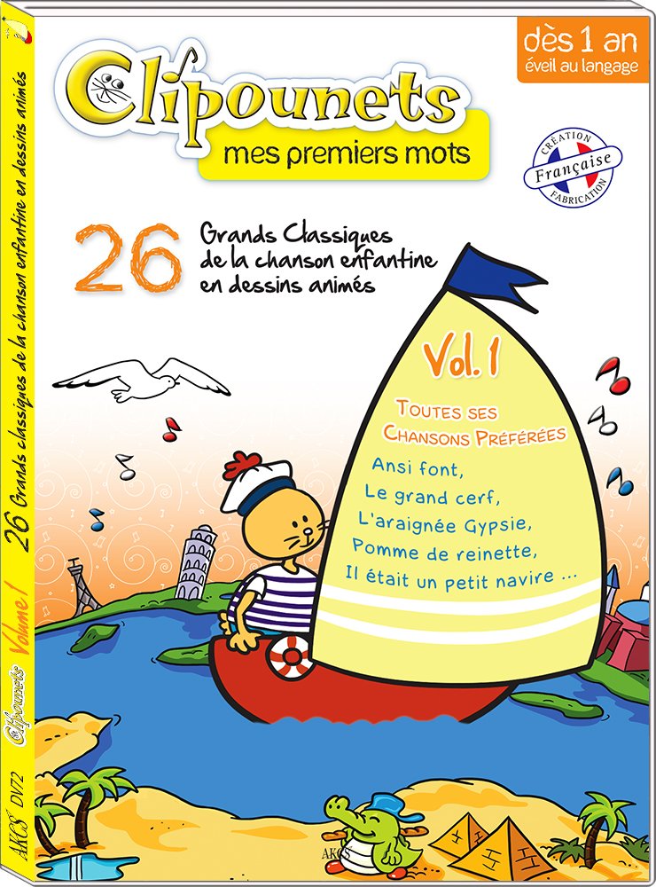 Ma Clipounethèque : les clipounets /Vol.1 Films