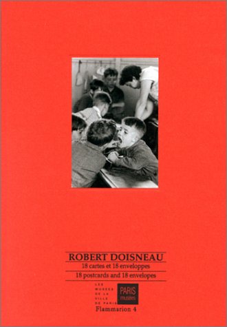 Coffret de 18 cartes postales et enveloppes Doisneau book