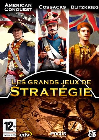 Coffret Les Grands Jeux de Stratégie (Cossacks, American Conquest, Blitzkrieg) PC