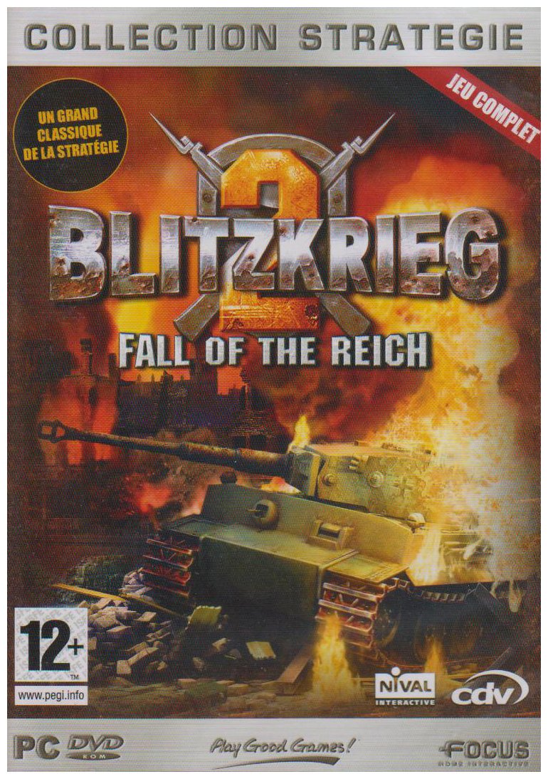Blitzkrieg 2 : fall of the reich - collection strategie game