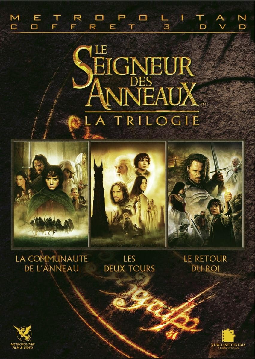 Coffret trilogie le seigneur des anneaux 3 dvd Books