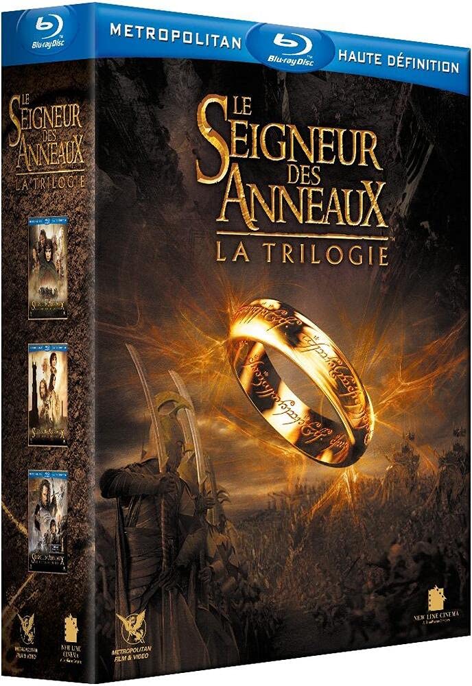 Coffret trilogie le seigneur des anneaux : la communauté de l'anneau ; les deux tours ; le retour du roi Movies