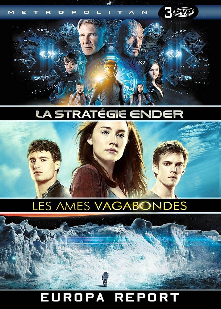Coffret science-fiction : europa report ; la stratégie ender ; les âmes vagabondes Movies