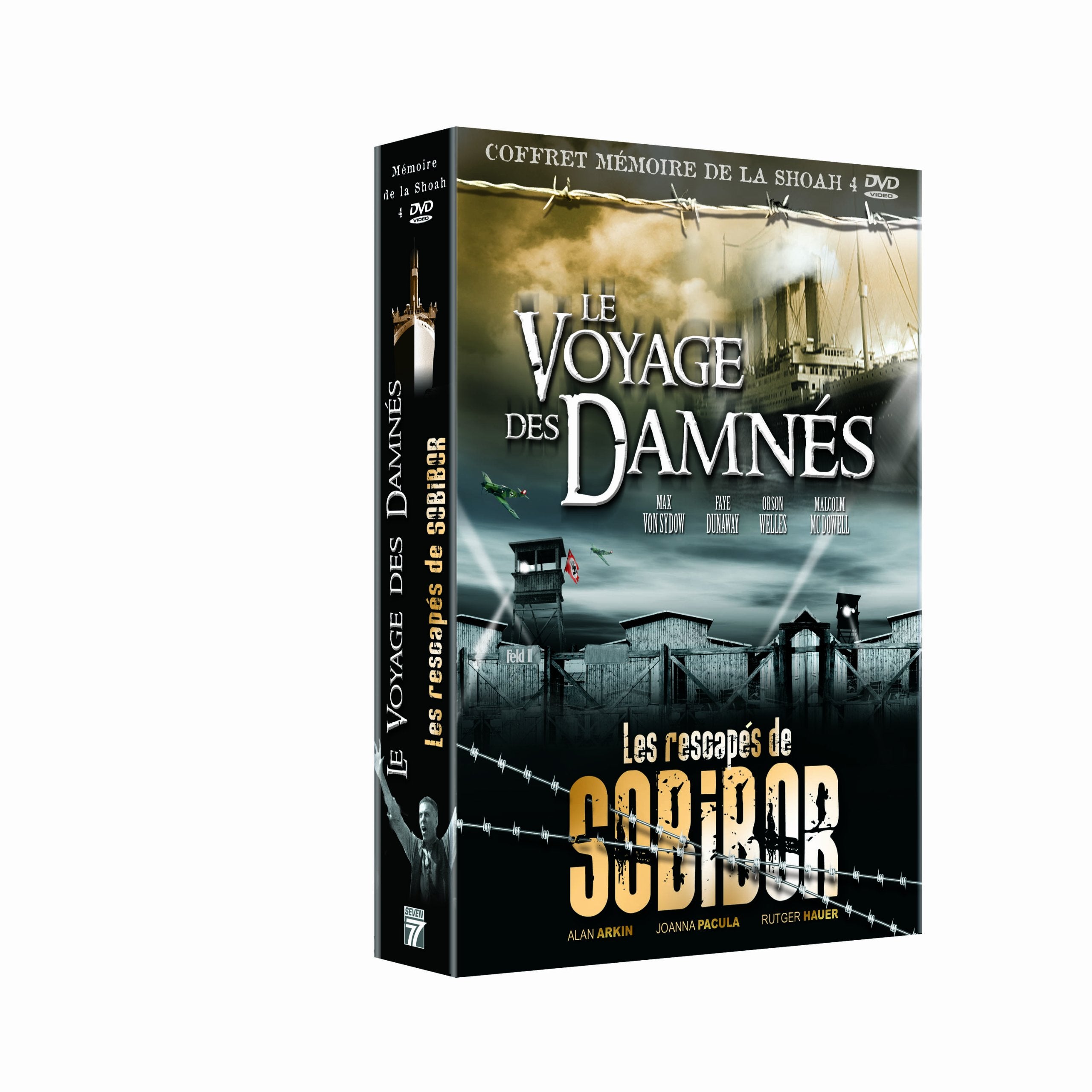Coffret Mémoire de la Shoah : Les rescapés de Sobibor / Le voyage des damnés Films