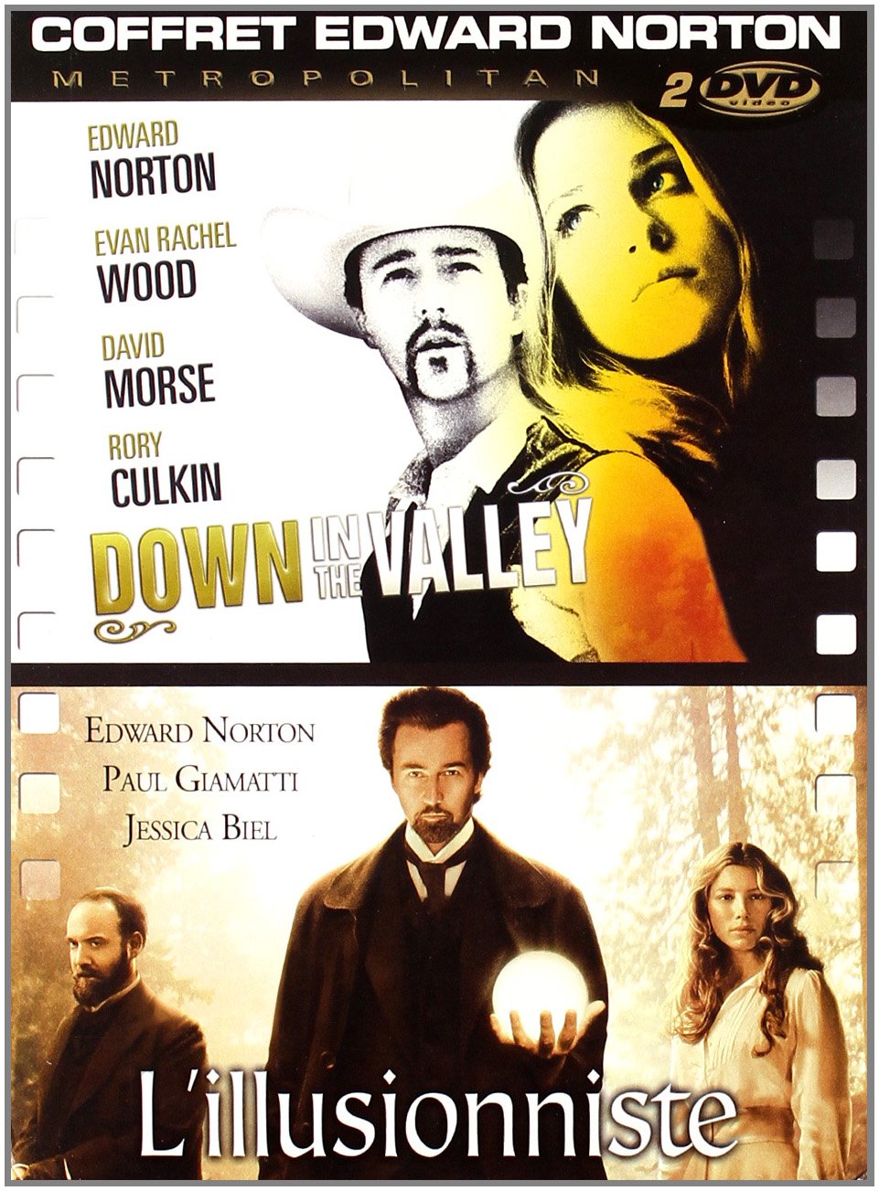 Coffret edouard norton : l'illusionniste ; down in the valley Films