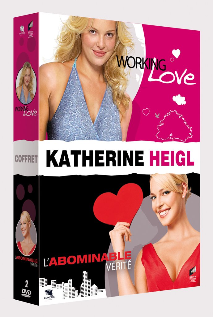 Coffret Katherine Heigl : Working Love + L'abominable vérité dvd