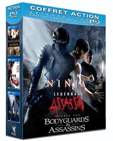 Coffret Action : Ninja + Legendary Bodyguards & Assassins dvd