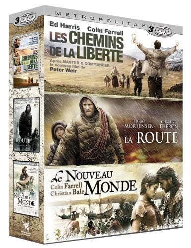 Coffret aventure : la route ; les chemins de la liberté ; le nouveau monde Films