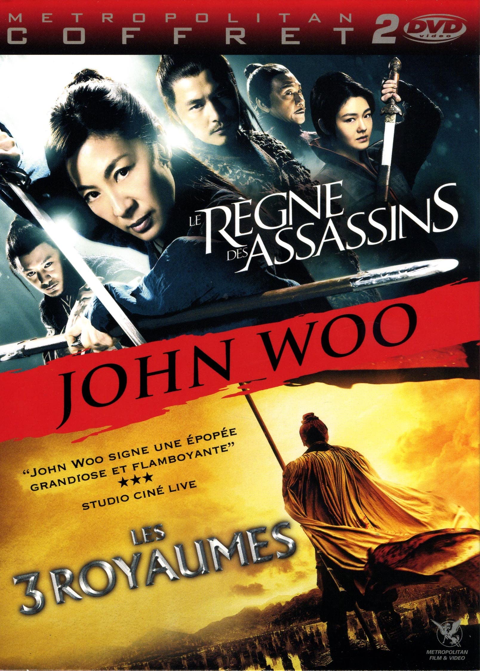METROPOLITAN Le Règne des assassins + Les 3 royaumes Films