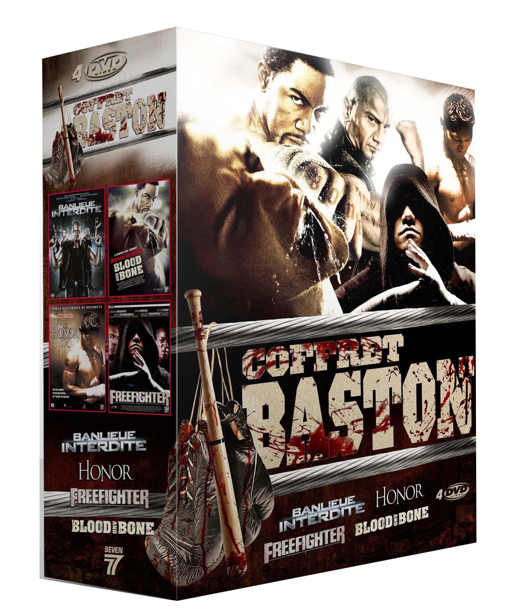 Baston : Banlieue Interdite + Honor + Freefighter + Blood & Bone [D Films