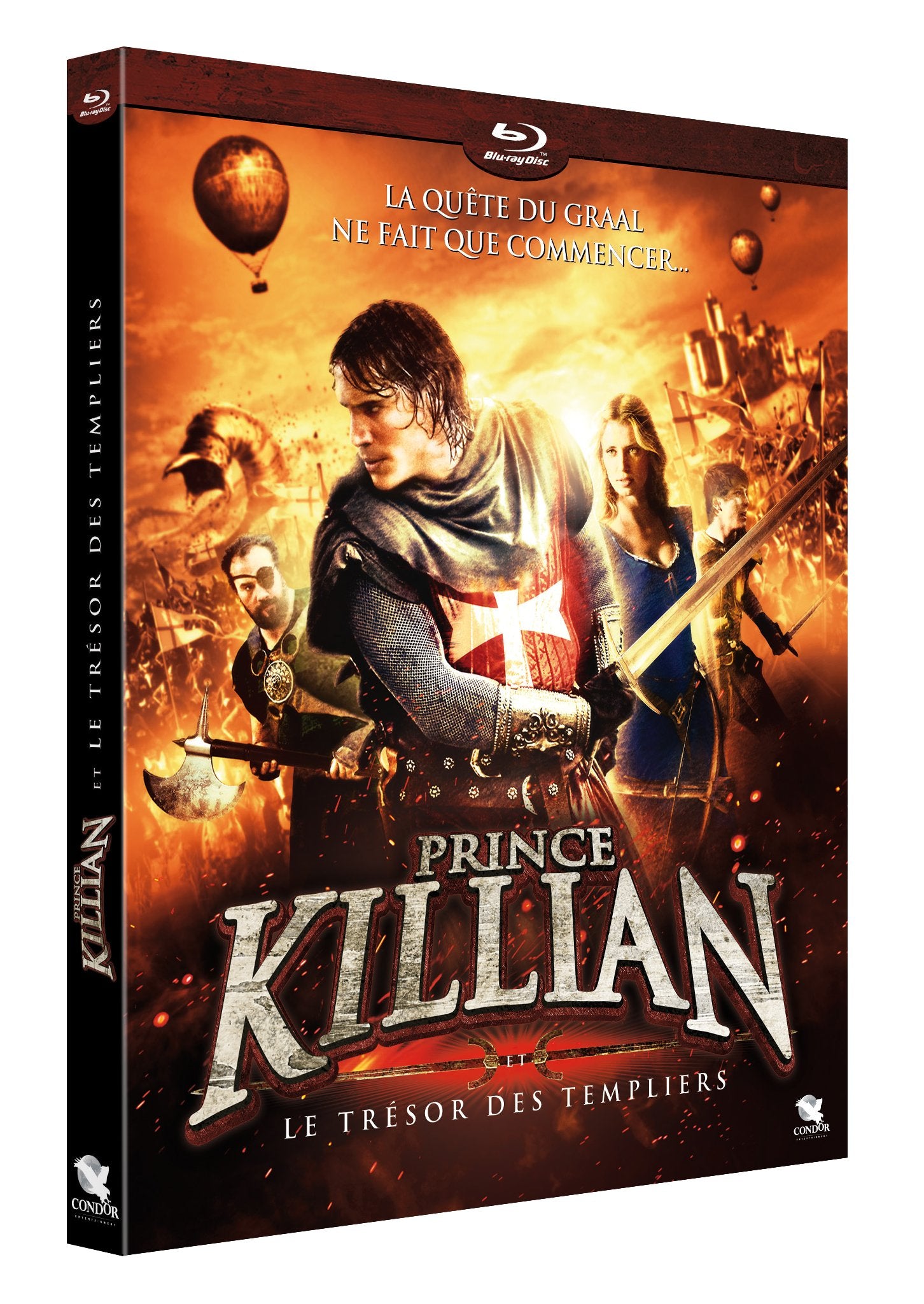 Prince Killian et Le Trésor des Templiers dvd