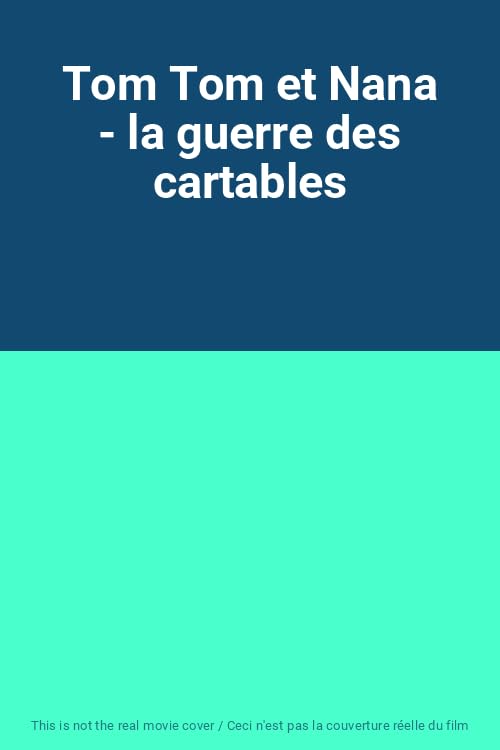 Tom Tom et Nana - la guerre des cartables cd
