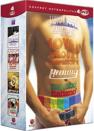 Coffret Films Cultes 4 DVD : Torch song trilogy / Love ! Valour ! Compassion ! / Hedwig and the angry inch / Mambo italiano Movies