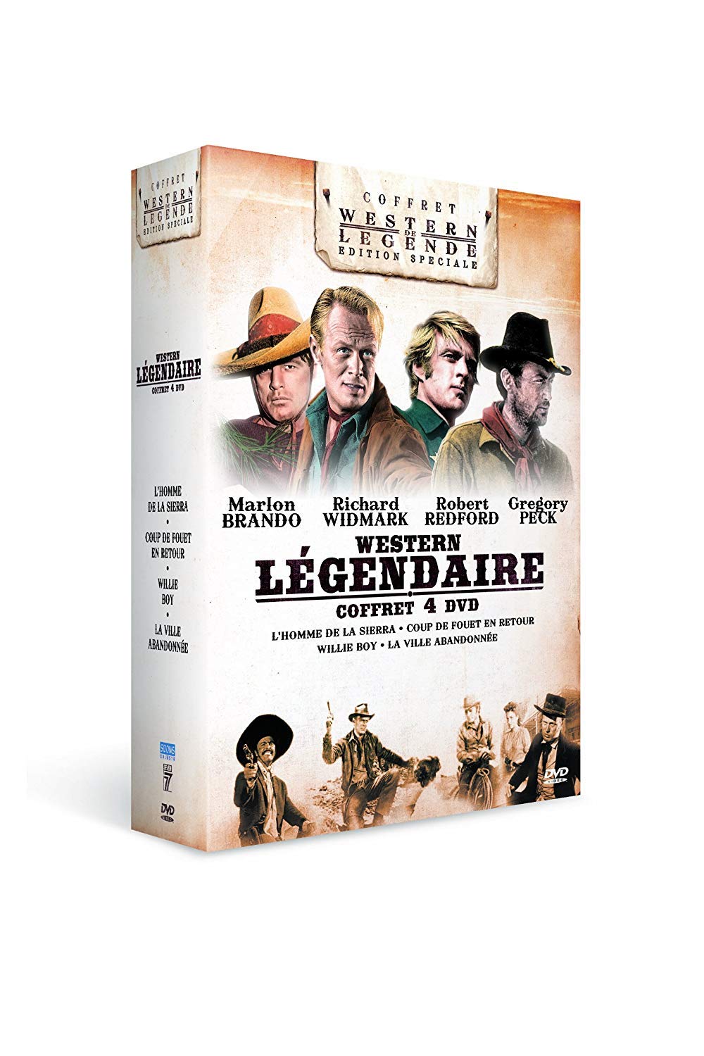 Western légendaire - Coffret n° 2 : L'Homme de la Sierra + Coup de fouet en retour + Willie Boy + La Ville abandonnée Movies
