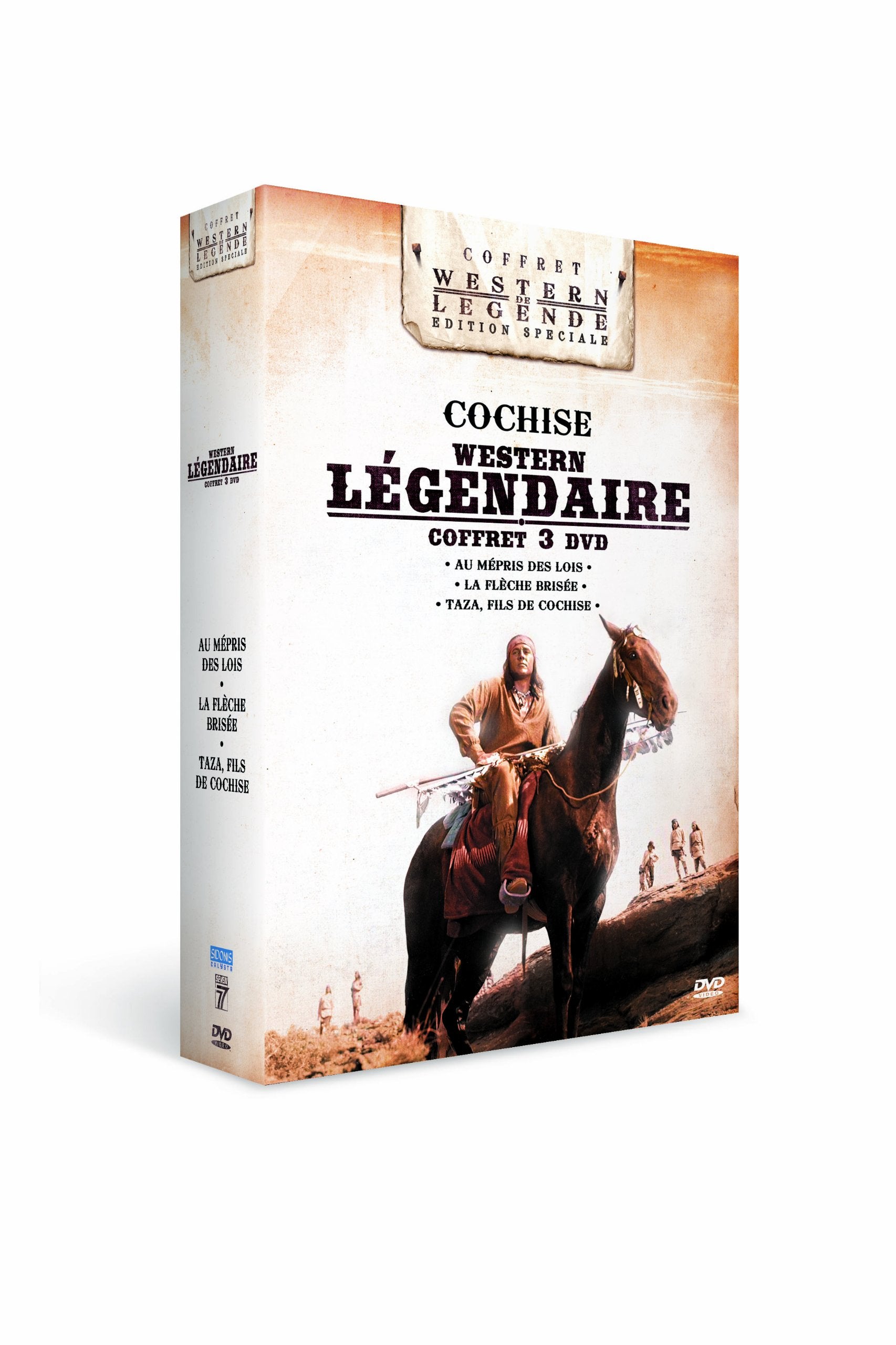 Coffret cochise : au mépris des lois ; la flêche brisée ; taza fils de cochise Movies