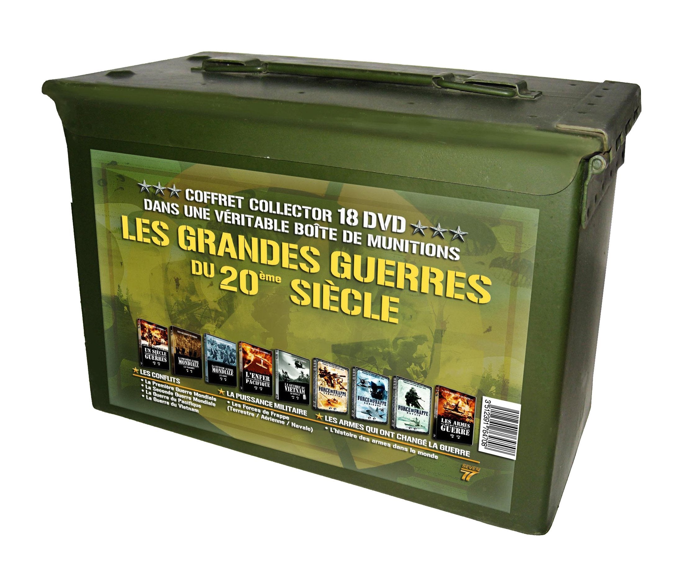 COFFRET LES GRANDES GUERRES DU 20EME SIECLE - 18 DVD Films