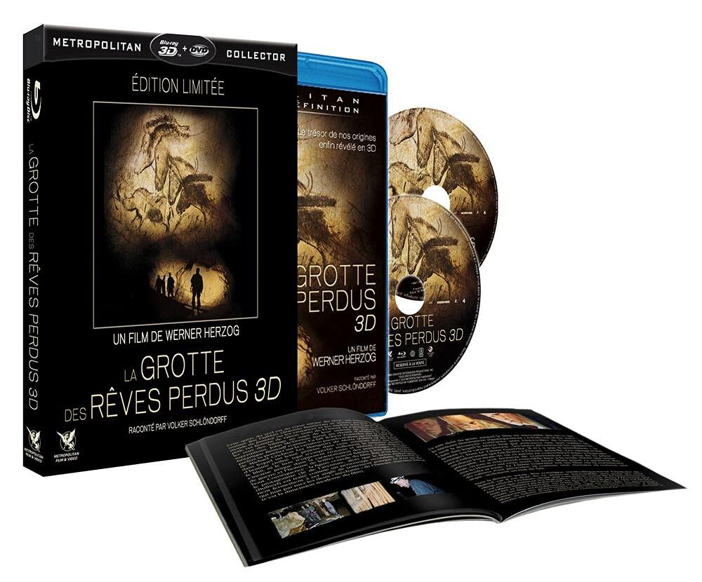 La Grotte des rêves perdus-Edition limitée 2D Active + 1 livret de 36 Pages dvd