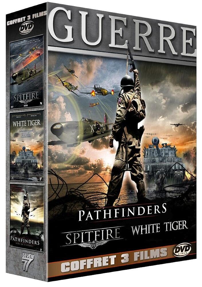 Coffret guerre 3 films : pathfinders, vers la victoire ; white tiger ; spitfire Films