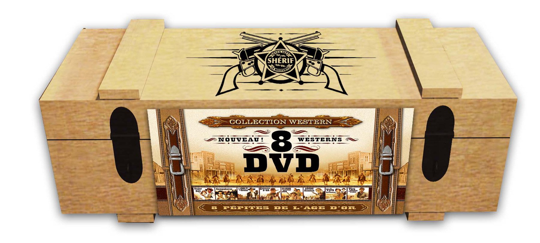 Collection 8 pépites de l'âge d'or du Western Spaghetti dvd