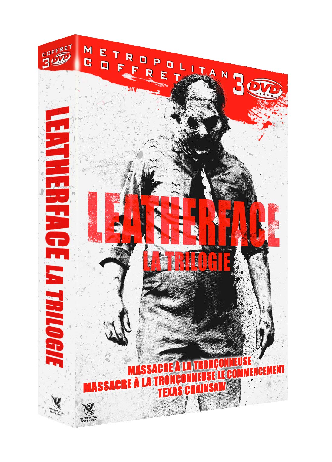 Leatherface - La Trilogie : Massacre à la tronçonneuse + Massacre à la tronçonneuse : Le commencement + Texas Chainsaw dvd