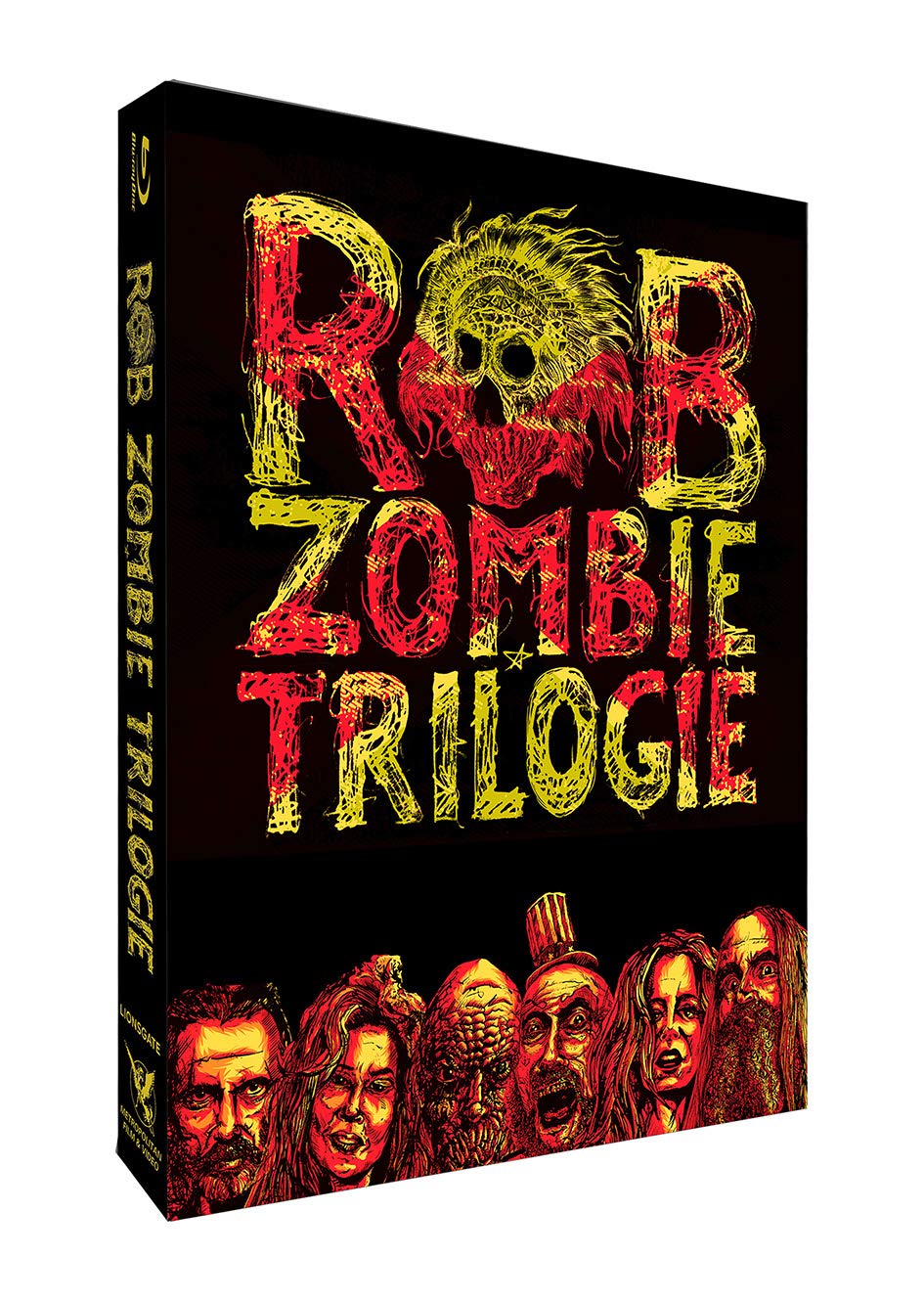 Une trilogie de Rob Zombie : La Maison des 1000 morts + The Devil's Rejects + 3 From Hell dvd