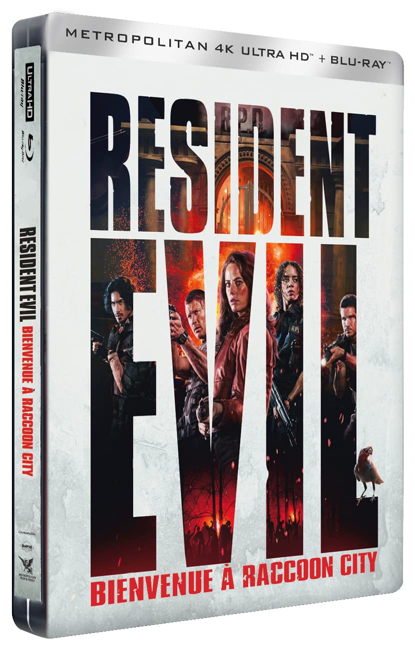 Resident evil : Bienvenue à Raccoon city Steelbook BR 4K + BR Movies