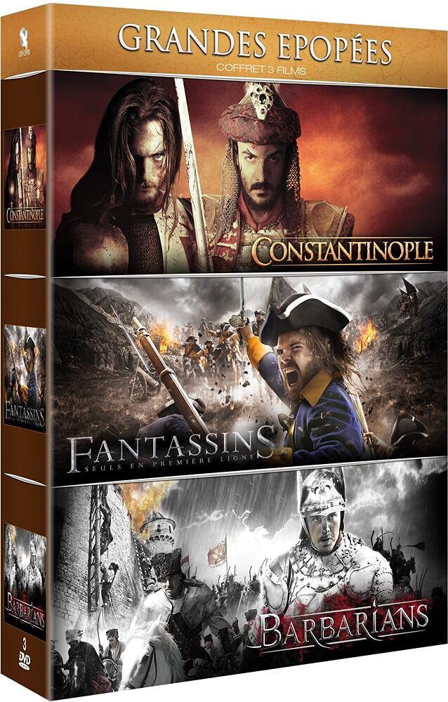 Grandes épopées : Constantinople + Fantassins + Barbarians dvd