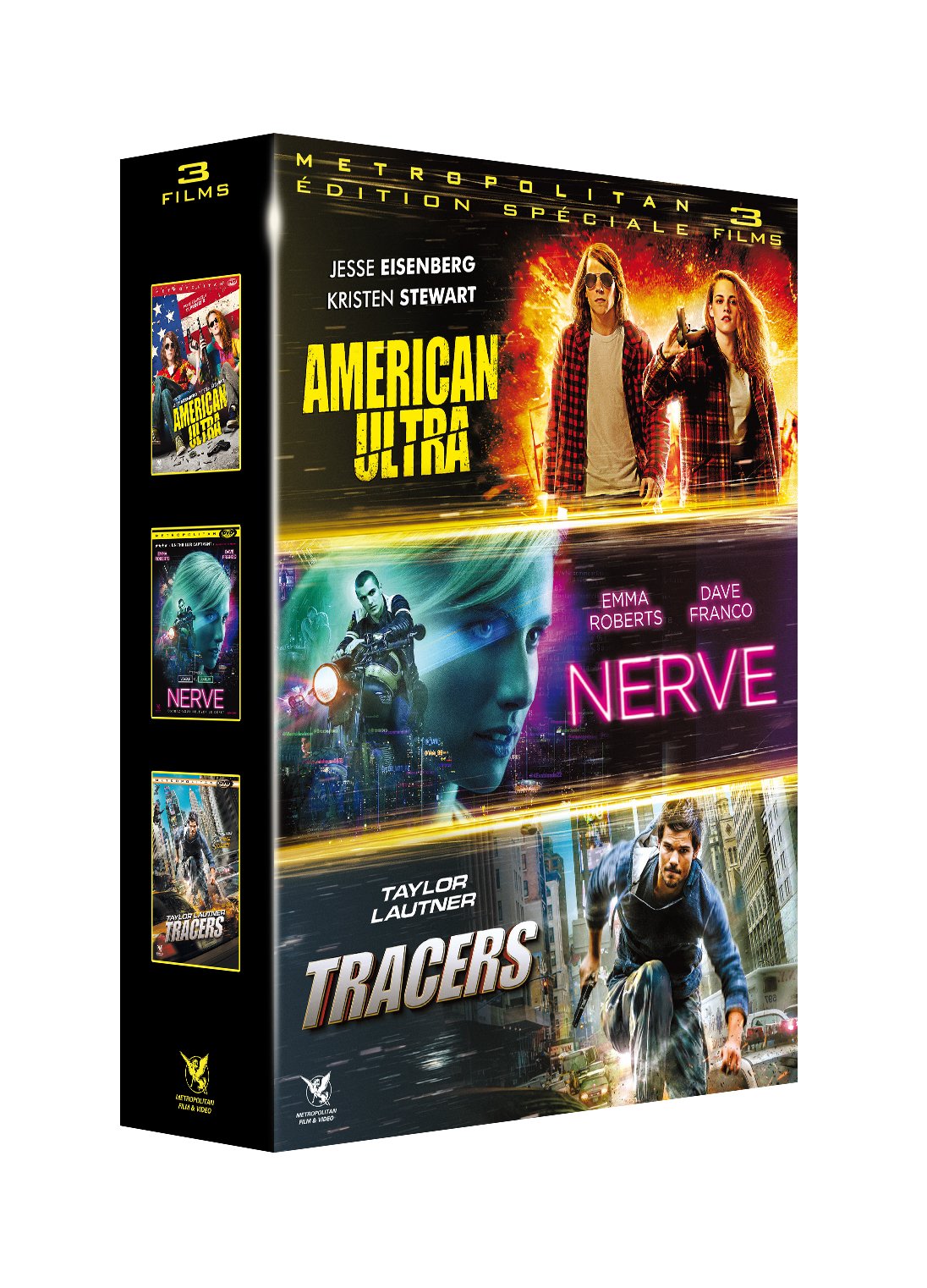 Nerve + American Ultra + Tracers Films
