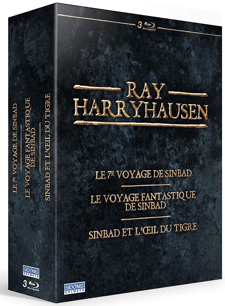 Ray Harryhausen : Le 7ème Voyage de Sinbad + Le Voyage Fantastique de Sinbad + Sinbad et l'Oeil du Tigre dvd