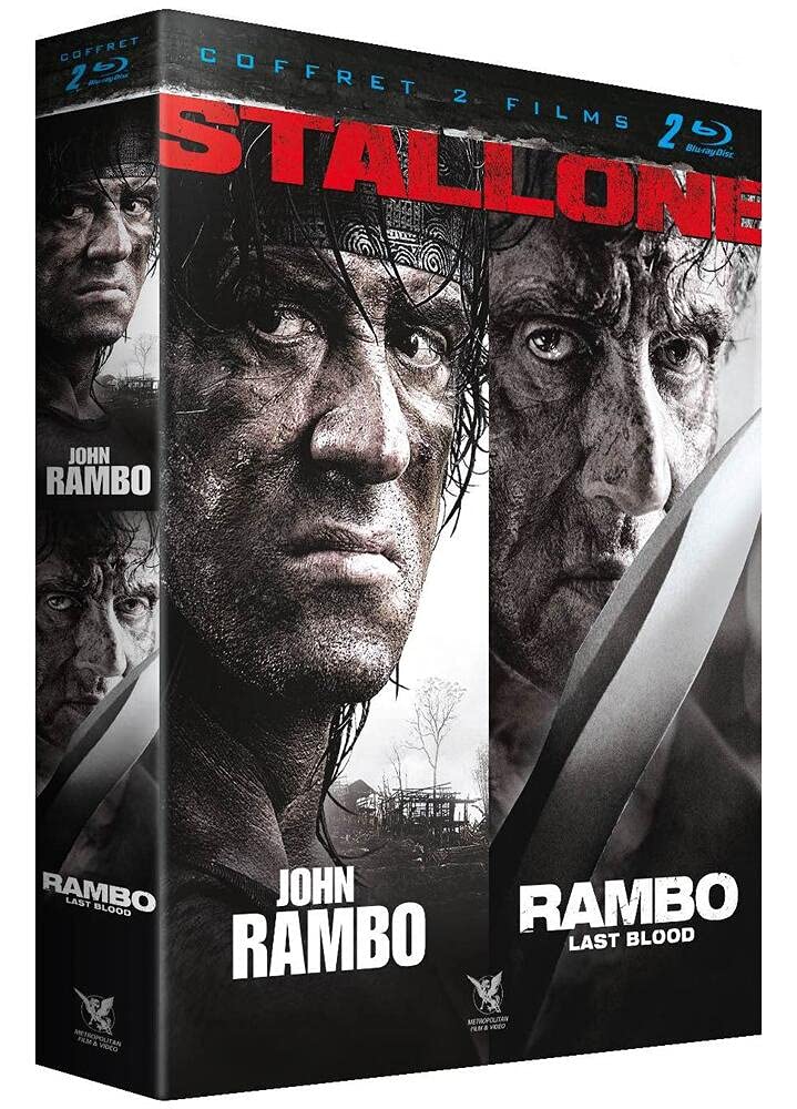 COFFRET RAMBO - Last Blood + JOHN RAMBO - BLU-RAY dvd