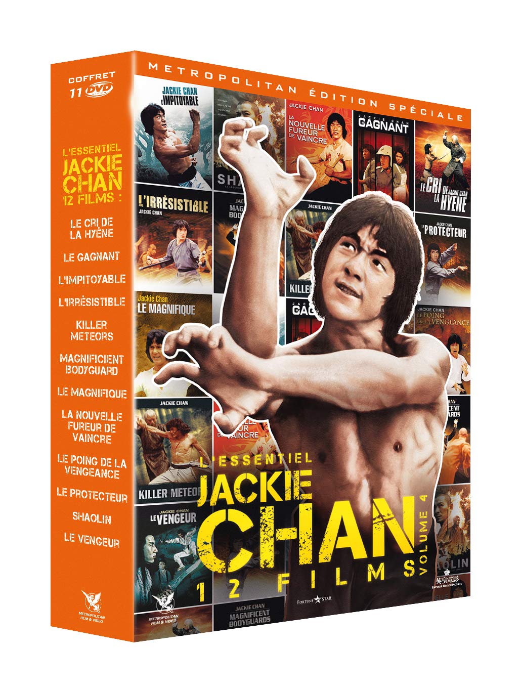 Jackie chan, l'essentiel - coffret n° 4 -12 films Films