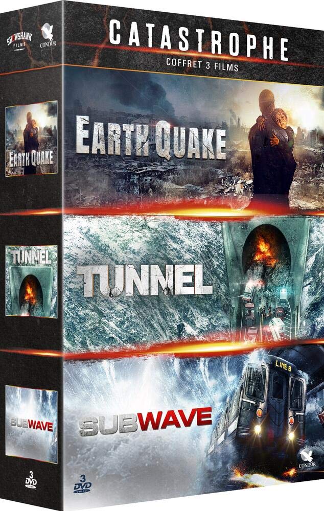 Catastrophe-Coffret 3 Films : Earthquake + Tunnel + Subwave dvd