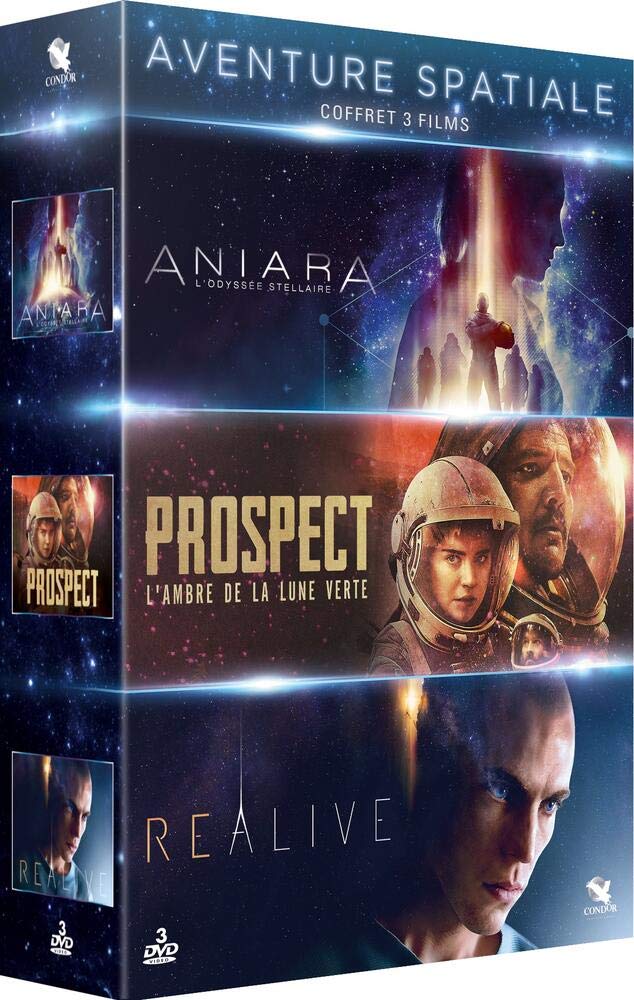 Aventure spatiale - Coffret 3 films : Aniara - L'odyssée stellaire + Prospect + Realive dvd