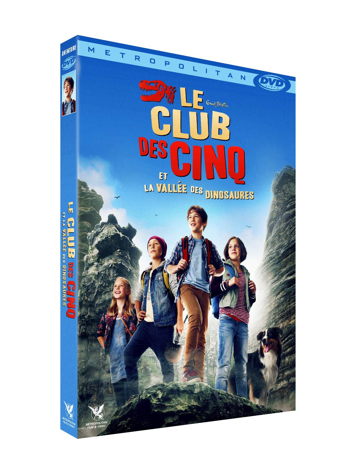 Le Club des 5 et la vallée des dinosaures dvd