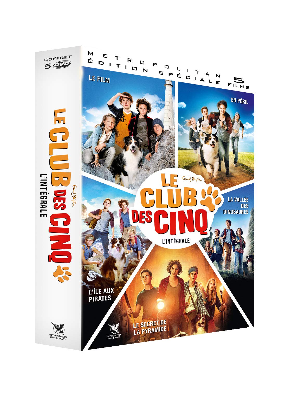 Le club des cinq - l'intégrale - 5 films Films