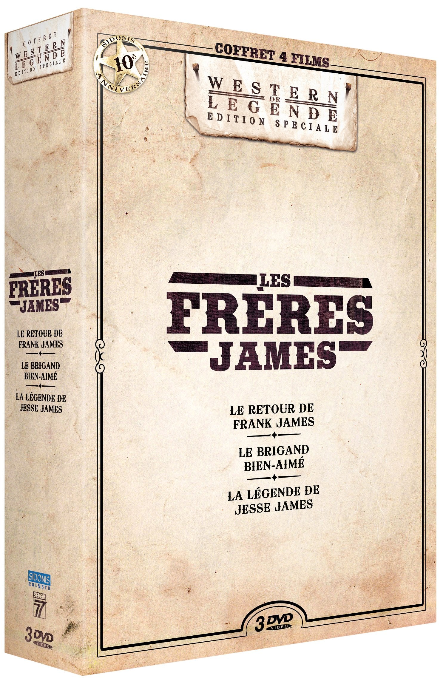 Les Frères James : Le Retour de Frank James + Le Brigand bien-aimé + La Légende de Jesse James Movies