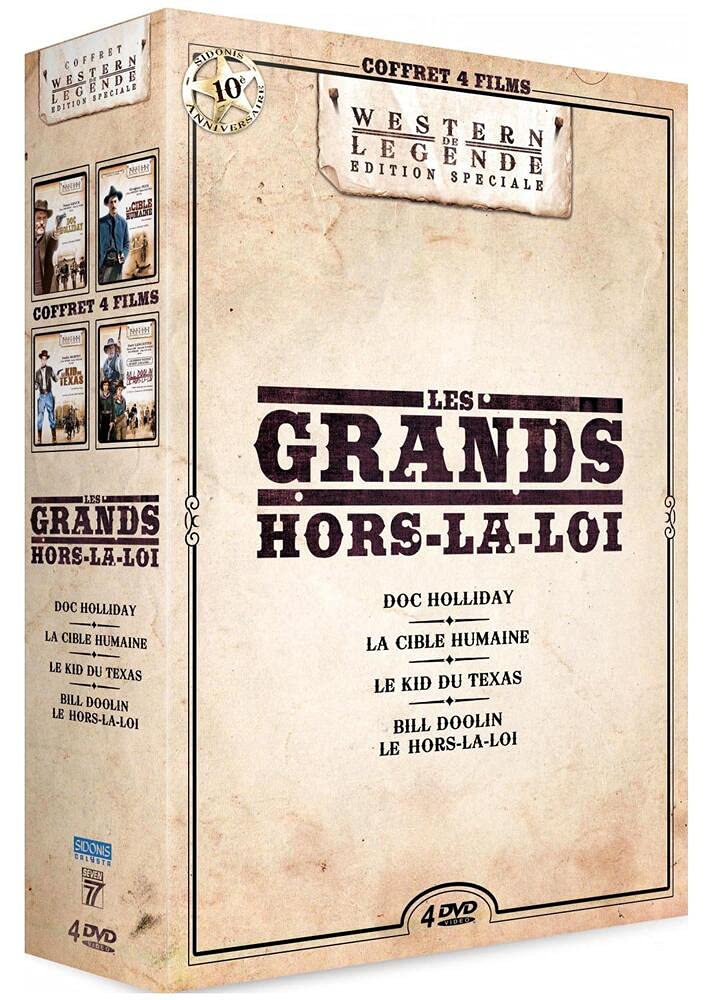 Les grands hors-la-loi - coffret 4 films Films