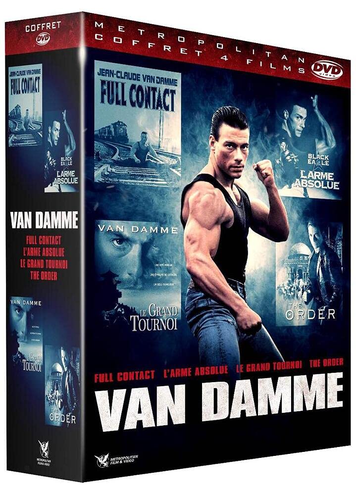 Jean-Claude Van Damme : Black Eagle - L'arme absolue + Full Contact + The Order + Le grand tournoi Movies