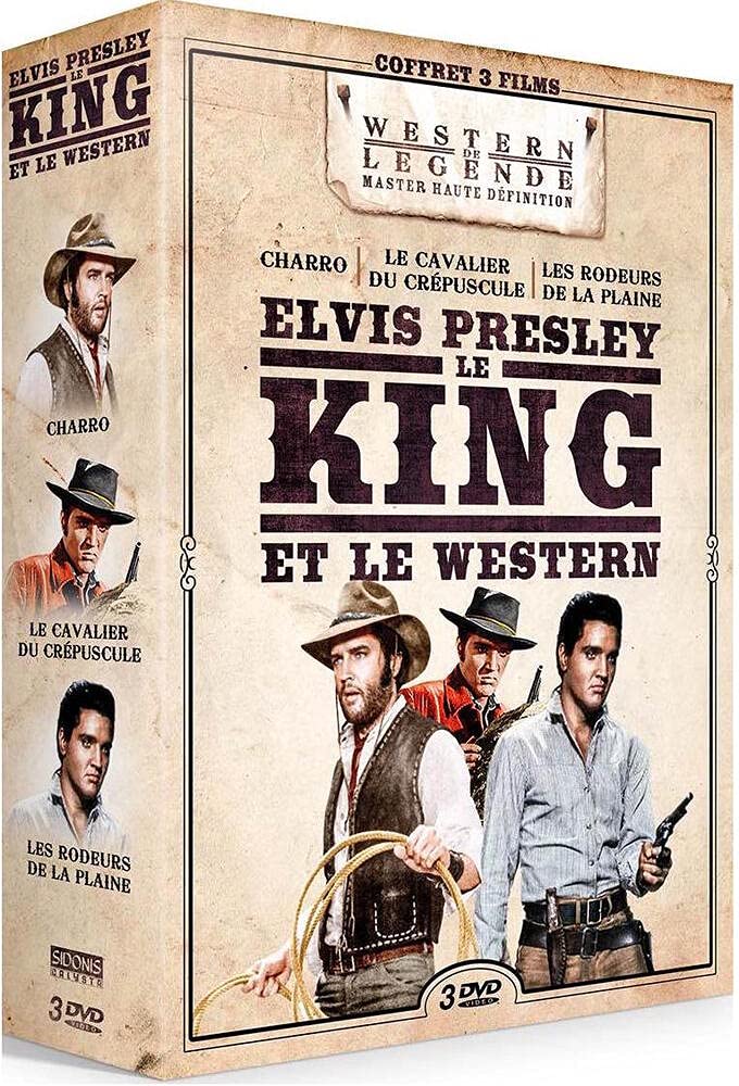 Elvis presley, le king et le western - coffret 3 films : charro + le cavalier du crépuscule + les rôdeurs de la plaine Movies