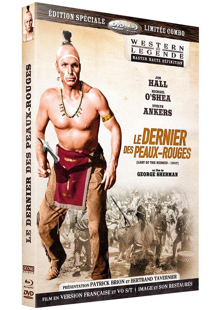 Le Dernier des Peaux-Rouges dvd