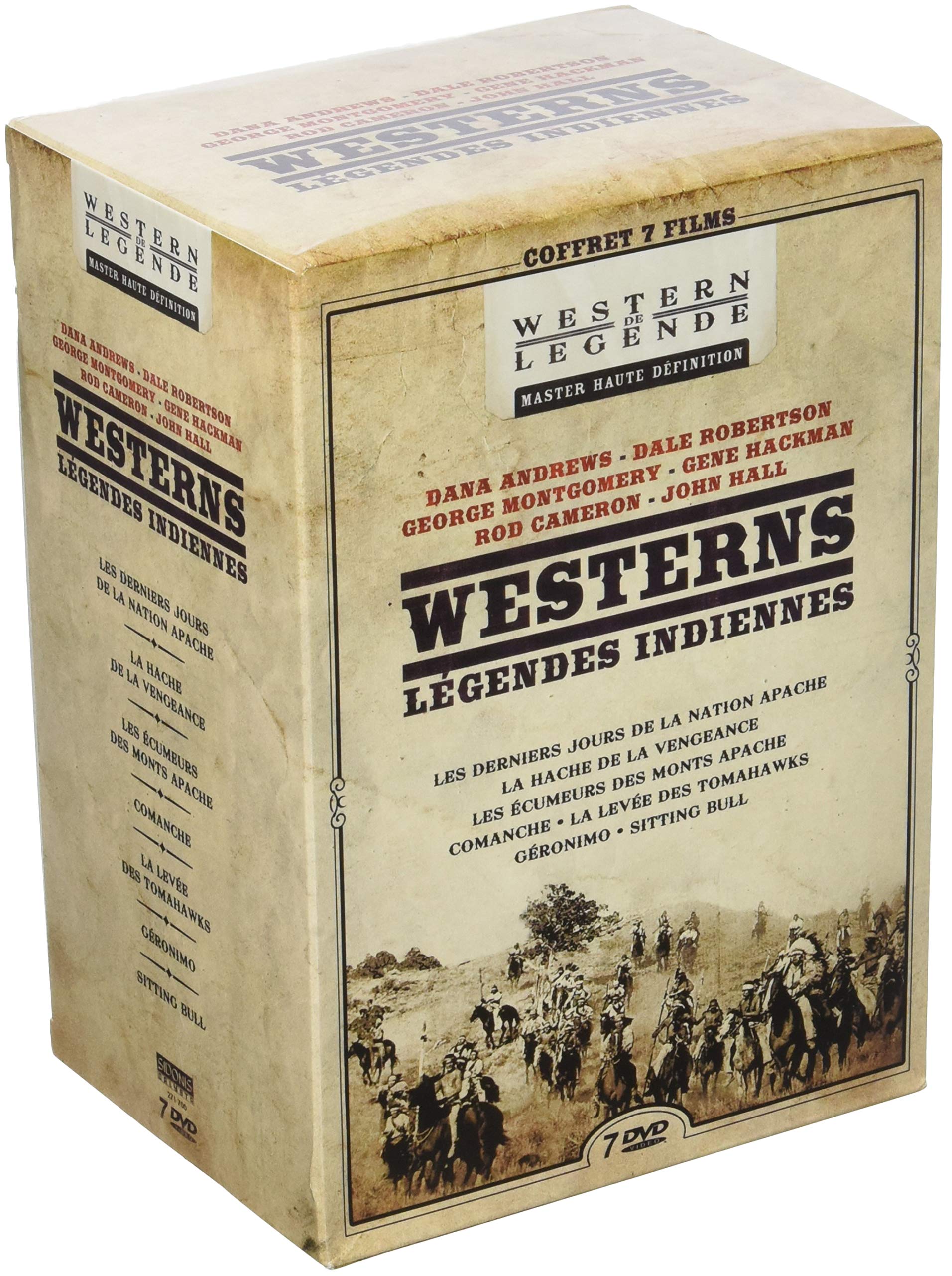 Légendes indiennes - coffret 7 films Films